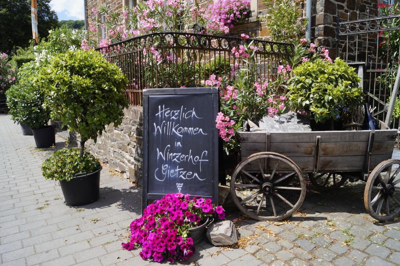 Winzerhof Gietzen Hotel Hatzenport Luaran gambar